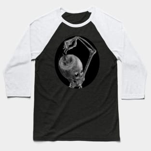 Skeleton feed chicks bw Baseball T-Shirt